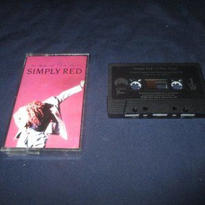Simply Red - A New Flame on cassette (WEA Music Canada, 1989)
